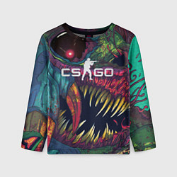 Детский лонгслив CS GO Hyper Beast