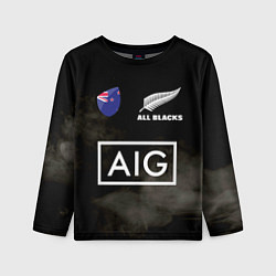 Детский лонгслив ALL BLACKS