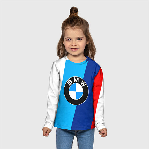 Детский лонгслив BMW / 3D-принт – фото 5