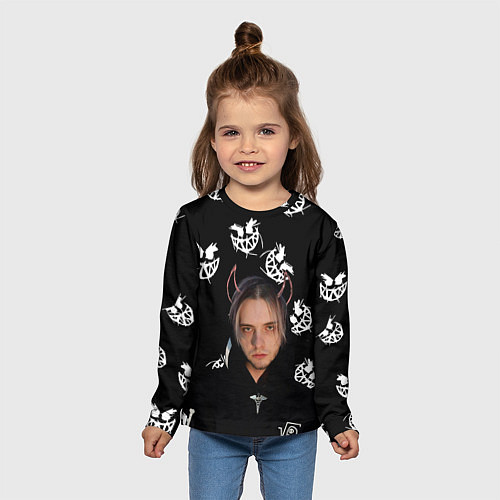 Детский лонгслив PYROKINESIS / 3D-принт – фото 5