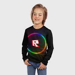 Лонгслив детский Roblox, цвет: 3D-принт — фото 2