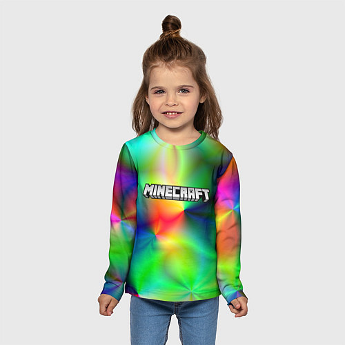 Детский лонгслив MINECRAFT / 3D-принт – фото 5