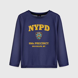 Детский лонгслив Бруклин 9-9 департамент NYPD