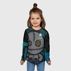 Лонгслив детский Форма Voodoo Gamer, цвет: 3D-принт — фото 2