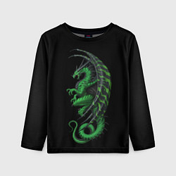 Детский лонгслив Green Dragon