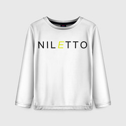 Детский лонгслив NILETTO