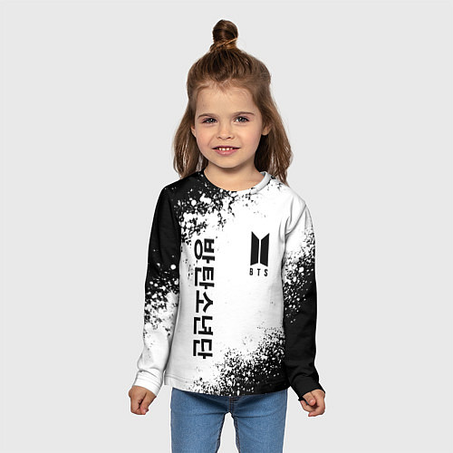 Детский лонгслив BTS / 3D-принт – фото 5