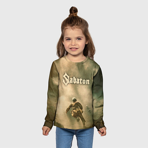 Детский лонгслив Sabaton / 3D-принт – фото 5