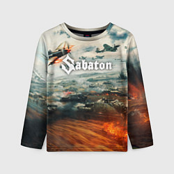 Лонгслив детский Sabaton, цвет: 3D-принт