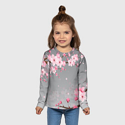 Лонгслив детский САКУРА, цвет: 3D-принт — фото 2