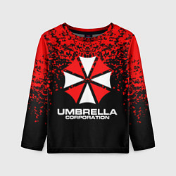 Лонгслив детский Umbrella Corporation, цвет: 3D-принт