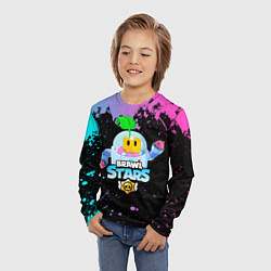 Лонгслив детский BRAWL STARS SPROUT, цвет: 3D-принт — фото 2
