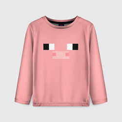 Лонгслив детский Minecraft Pig, цвет: 3D-принт