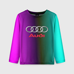 Лонгслив детский Audi, цвет: 3D-принт