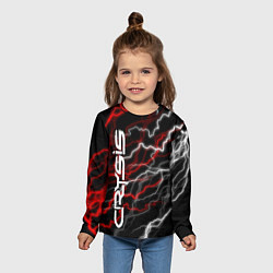Лонгслив детский CRYSIS, цвет: 3D-принт — фото 2