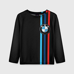 Лонгслив детский BMW M SPORT CARBON, цвет: 3D-принт