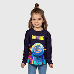 Лонгслив детский Astro Jack Fortnite, цвет: 3D-принт — фото 2