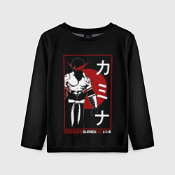 Лонгслив детский Гуррен Лаганн Камина, цвет: 3D-принт