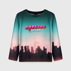 Детский лонгслив HOTLINE MIAMI