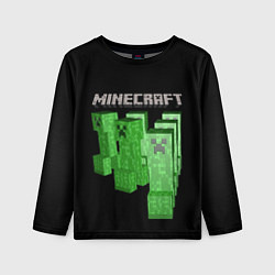 Детский лонгслив MINECRAFT CREEPER