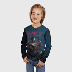 Лонгслив детский Vampire: The Masquerade, цвет: 3D-принт — фото 2