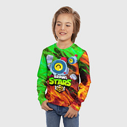 Лонгслив детский BRAWL STARS NANI, цвет: 3D-принт — фото 2