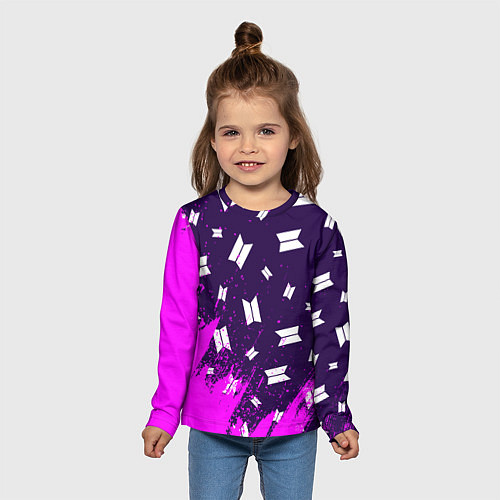 Детский лонгслив BTS БТС / 3D-принт – фото 5