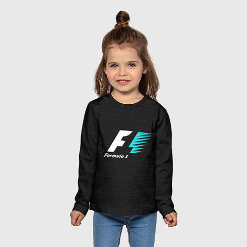 Детский лонгслив Formula 1 / 3D-принт – фото 5