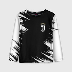 Лонгслив детский JUVENTUS, цвет: 3D-принт