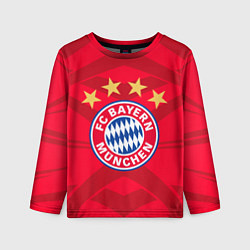 Лонгслив детский BAYERN MUNCHEN, цвет: 3D-принт