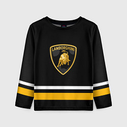 Детский лонгслив Lamborghini Uniform