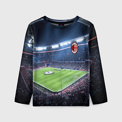 Лонгслив детский FC MILAN, цвет: 3D-принт