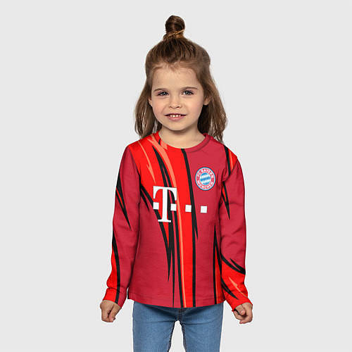Детский лонгслив ФК Бавария Мюнхен / 3D-принт – фото 5