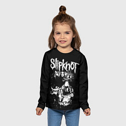 Лонгслив детский Slipknot, цвет: 3D-принт — фото 2