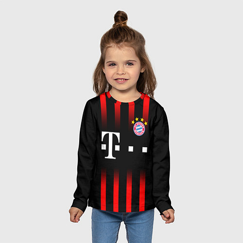 Детский лонгслив FC Bayern Munchen / 3D-принт – фото 5