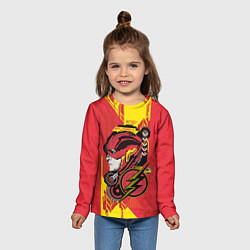 Лонгслив детский The Flash, цвет: 3D-принт — фото 2