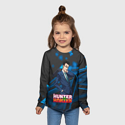 Лонгслив детский Леорио Hunter x Hunter, цвет: 3D-принт — фото 2