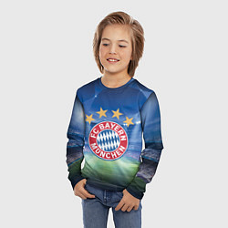 Лонгслив детский Бавария Мюнхен, цвет: 3D-принт — фото 2