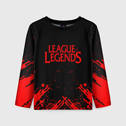 Детский лонгслив League of legends