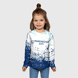 Лонгслив детский Manchester City, цвет: 3D-принт — фото 2