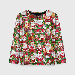 Детский лонгслив Армия Сант