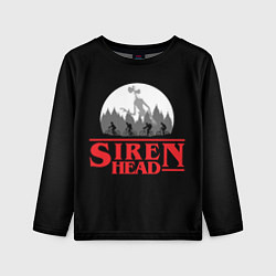 Лонгслив детский Siren Head, цвет: 3D-принт