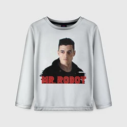 Лонгслив детский Mr Robot, цвет: 3D-принт