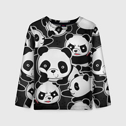 Лонгслив детский Смешные панды, цвет: 3D-принт