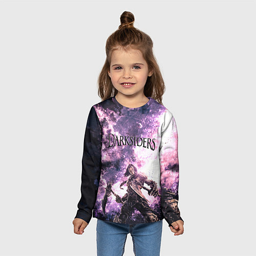Детский лонгслив Darksiders 2 / 3D-принт – фото 5