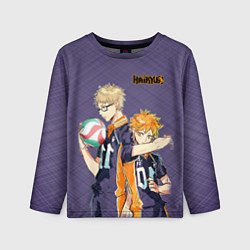 Лонгслив детский Haikyu!!!, цвет: 3D-принт