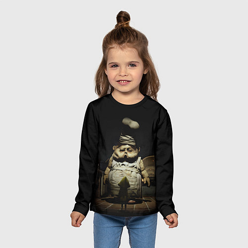 Детский лонгслив Little Nightmares / 3D-принт – фото 5