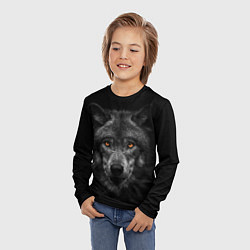 Лонгслив детский Evil Wolf, цвет: 3D-принт — фото 2