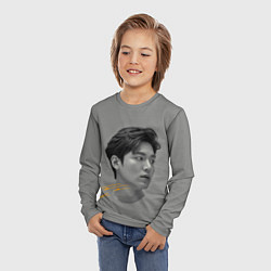 Лонгслив детский Ли Мин Хо Lee Min Ho, цвет: 3D-принт — фото 2