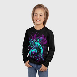 Лонгслив детский GENSHIN IMPACT, СЯО, цвет: 3D-принт — фото 2